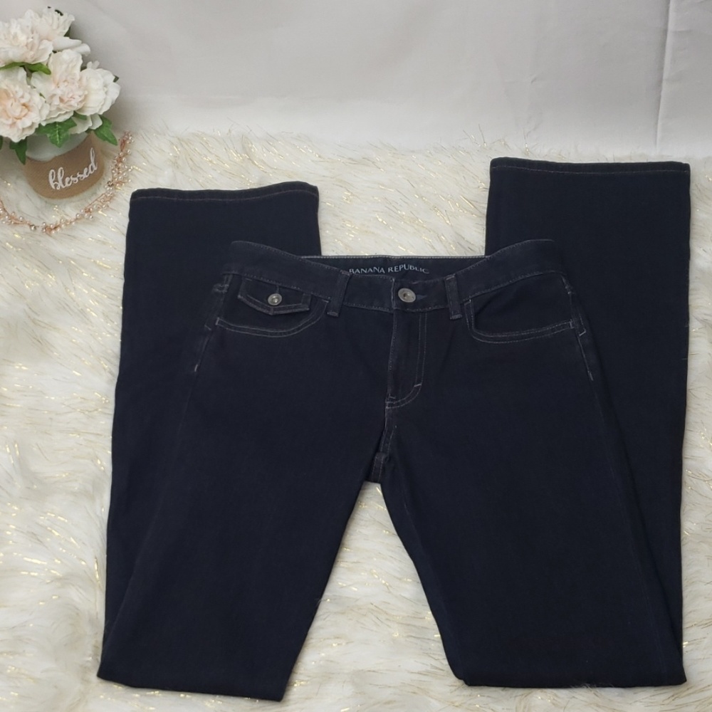 Banana Republic Boot Cut Indigo Denim Jeans